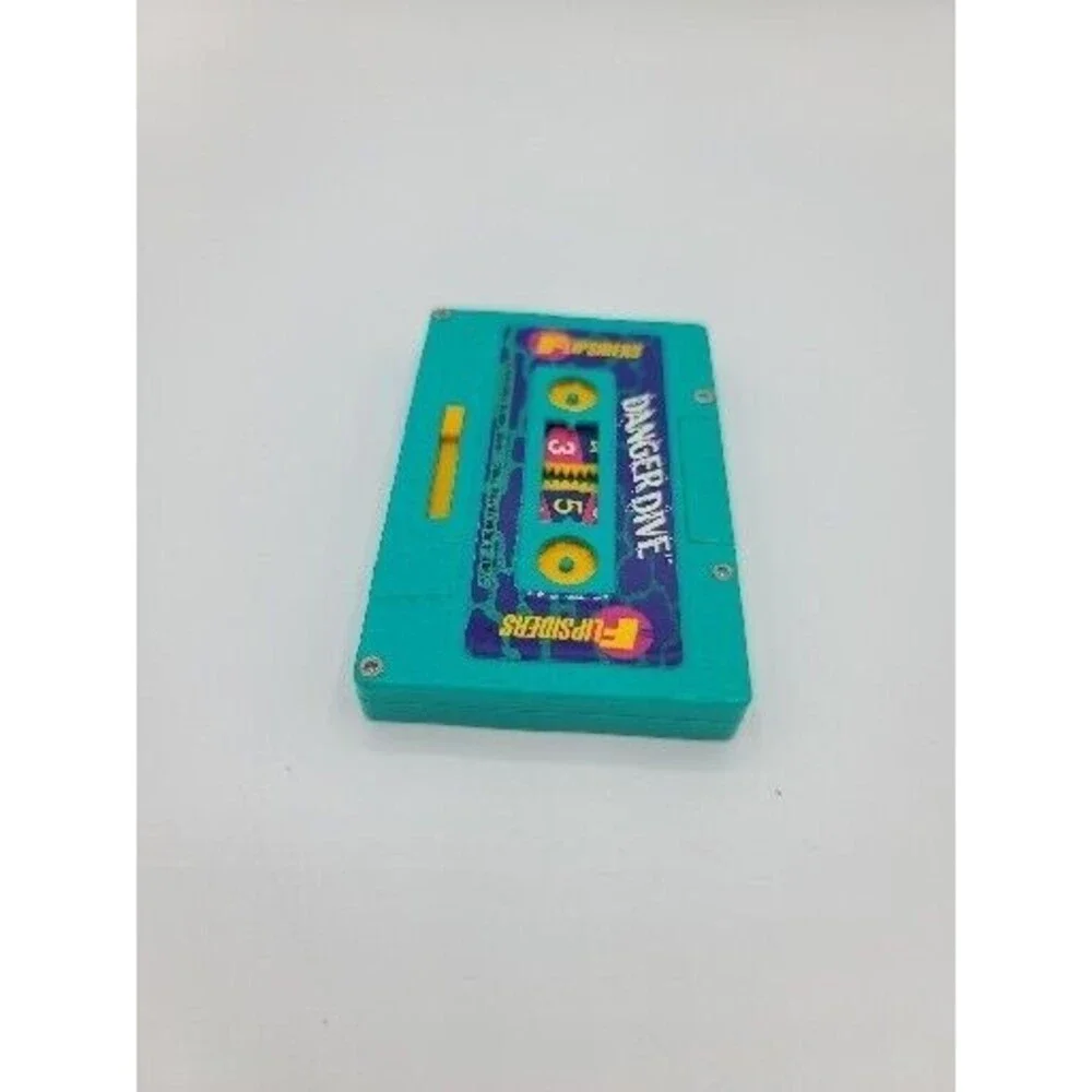 Vintage Danger Dive Flipsider Cassette Tape Shape Milton Bradley Game 1988